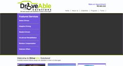 Desktop Screenshot of driveablesolutions.com