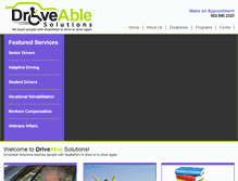 Tablet Screenshot of driveablesolutions.com